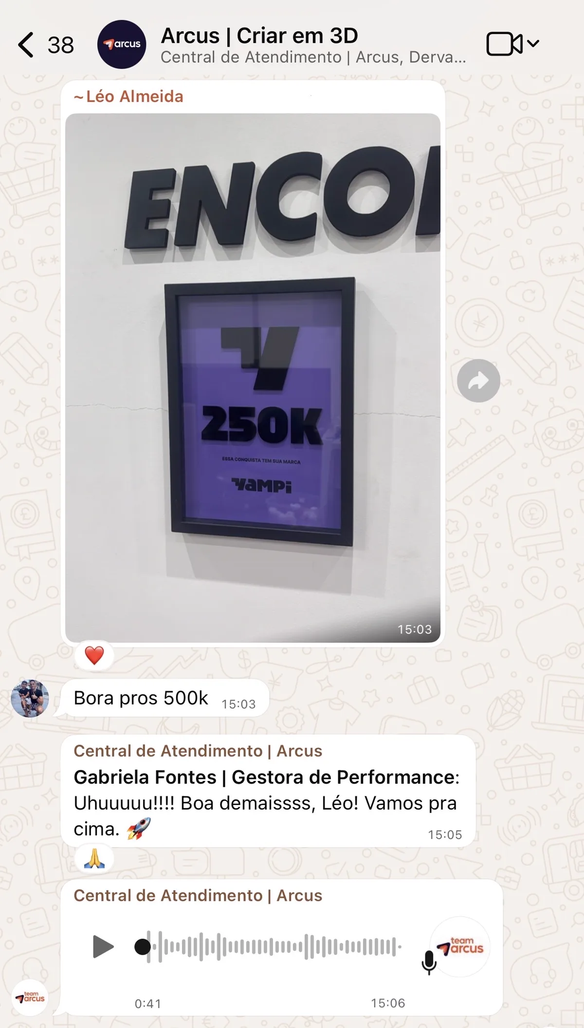 Depoimento Criar em 3D