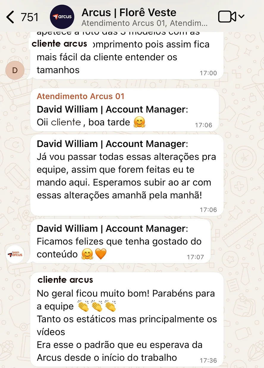 Depoimento Florê Veste